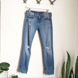 Rag & Bone Heavyweight Denim with Holes